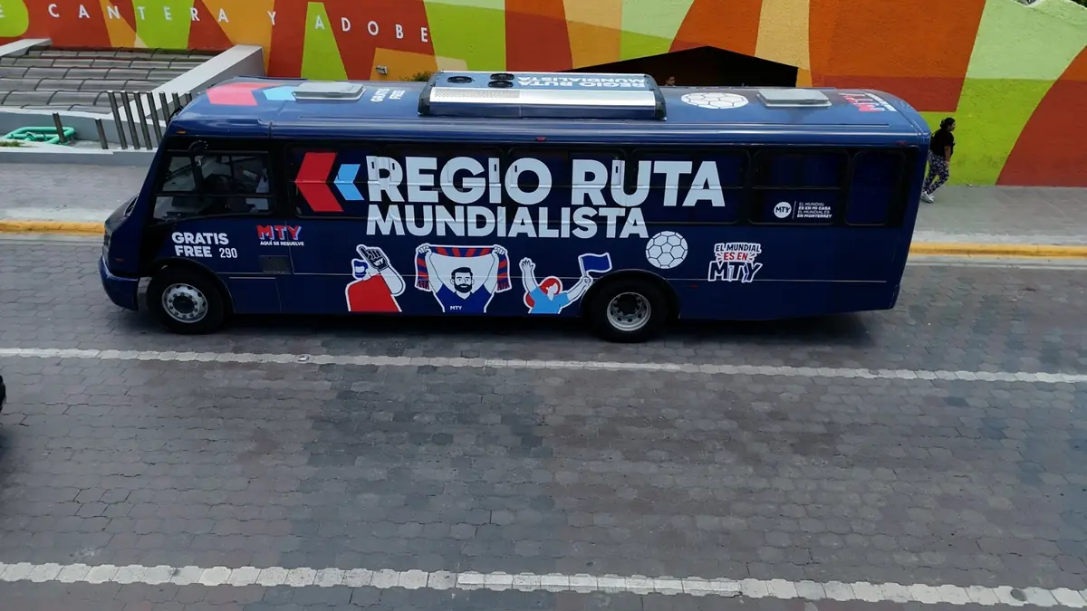 Este servicio facilitará el acceso a las zonas turísticas y al Estadio Monterrey durante la Copa Mundial de la FIFA 2026.
