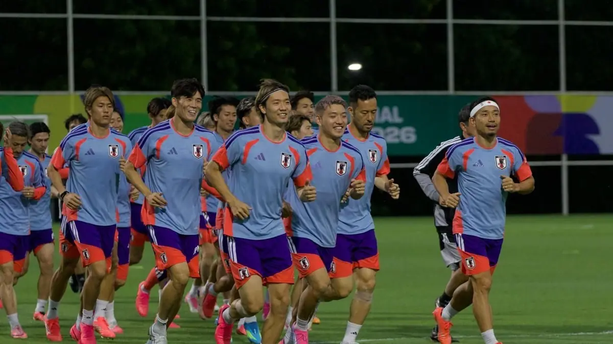 La selección japonesa se prepara para su trascendental partido 1.000 en la historia de los Mundiales.