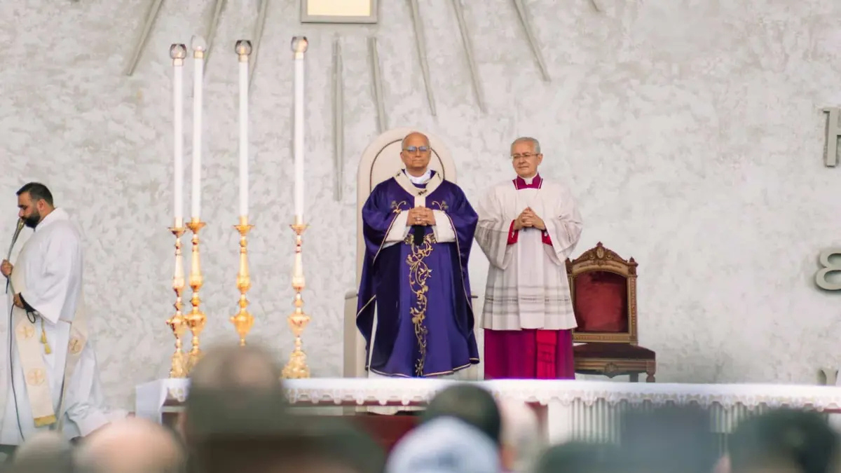 El papa León XIV encabezó un importante encuentro con feligreses en Cataluña.