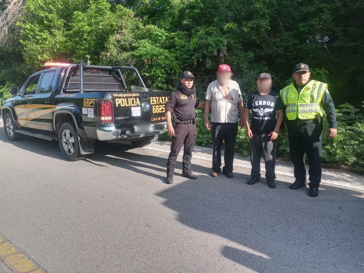 Dos hombres que trabajaban en un rancho fueron hallados tras una intensa búsqueda.