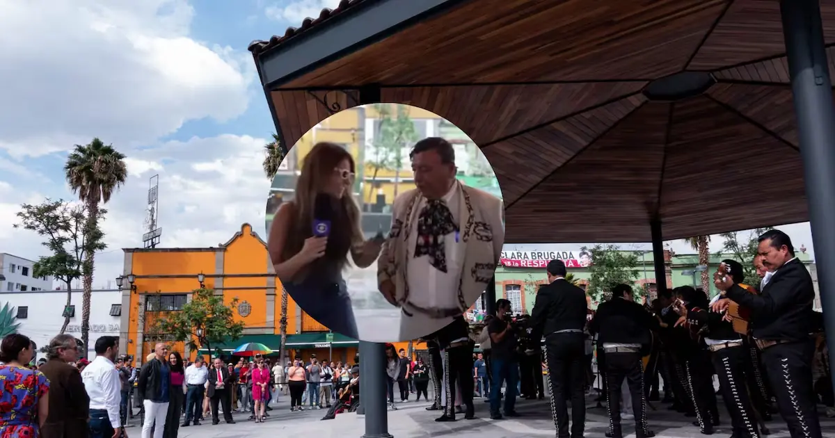 Un momento inesperado durante una transmisión en vivo resalta diferencias culturales en México.
