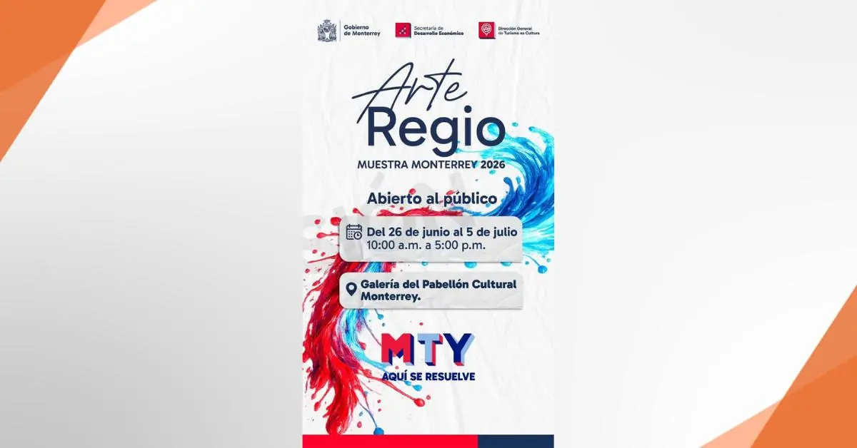 La exposición busca promover el talento regional y conectar al público con el arte de Nuevo León.