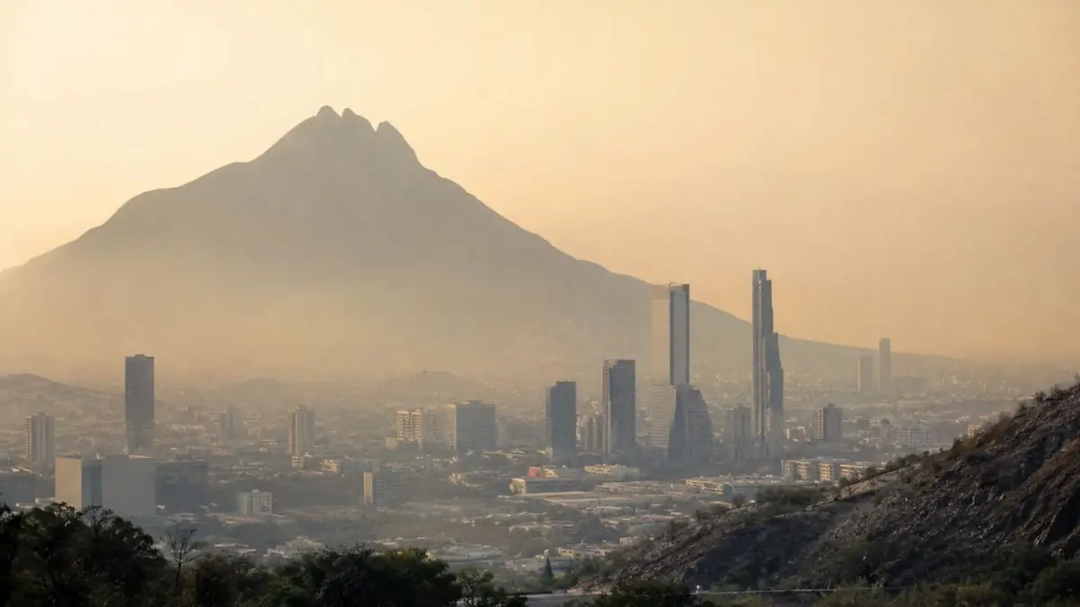 La contaminación por ozono en Monterrey se disparó un 325 % en febrero, afectando la salud de la población.
