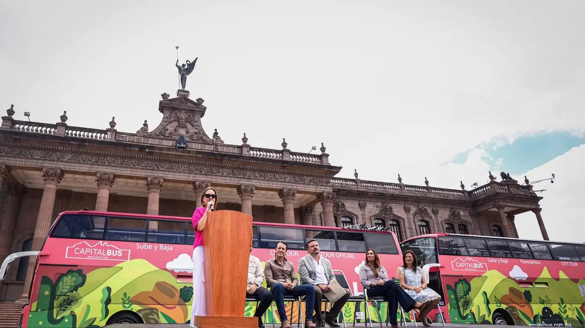 La nueva opción turística facilita el recorrido por monumentos y zonas emblemáticas de Monterrey y sus alrededores.
