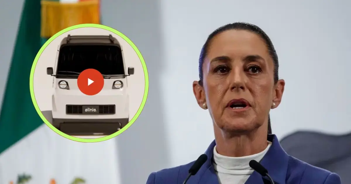 El Gobierno de México revela el prototipo Olinia 1, un avance en la movilidad eléctrica nacional.
