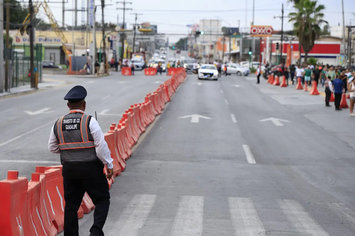 Las autoridades intensifican la seguridad y la movilidad en Guadalupe para el evento deportivo.