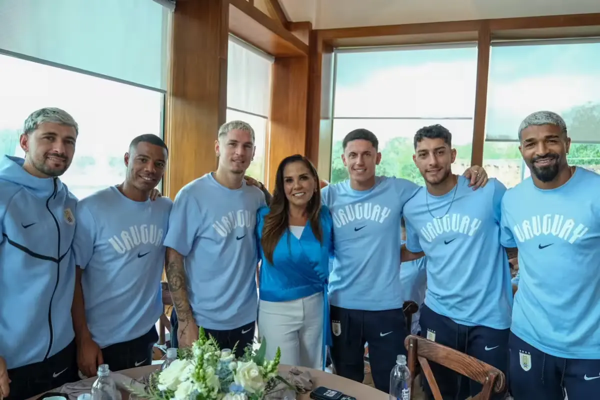 La selección de Uruguay establece su campamento base en la Riviera Maya, destacando la infraestructura del estado.