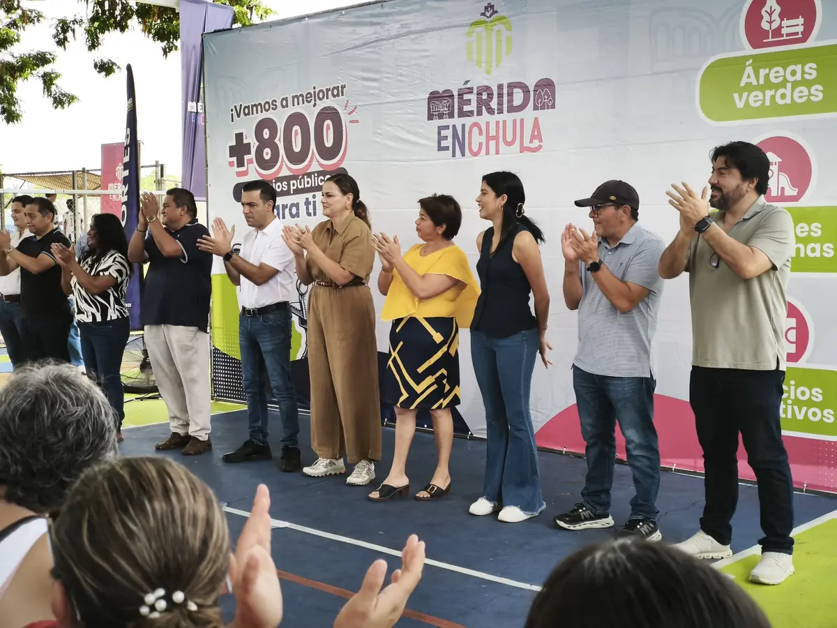 La alcaldesa Cecilia Patrón Laviada entrega mejoras para fortalecer el deporte local.