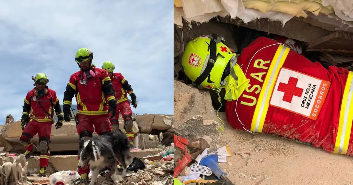 La Cruz Roja Mexicana envía equipo especializado tras el devastador terremoto que golpeó el país sudamericano.