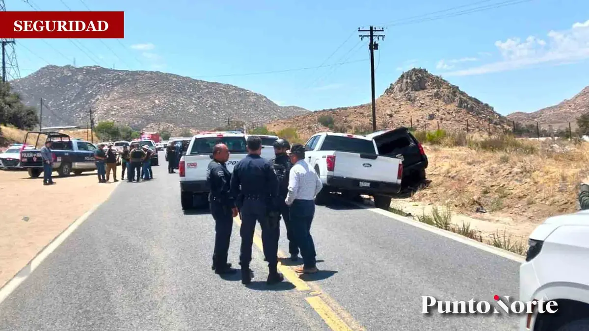 Un operativo de seguridad culmina con un enfrentamiento que deja a un asaltante fallecido en Tecate.