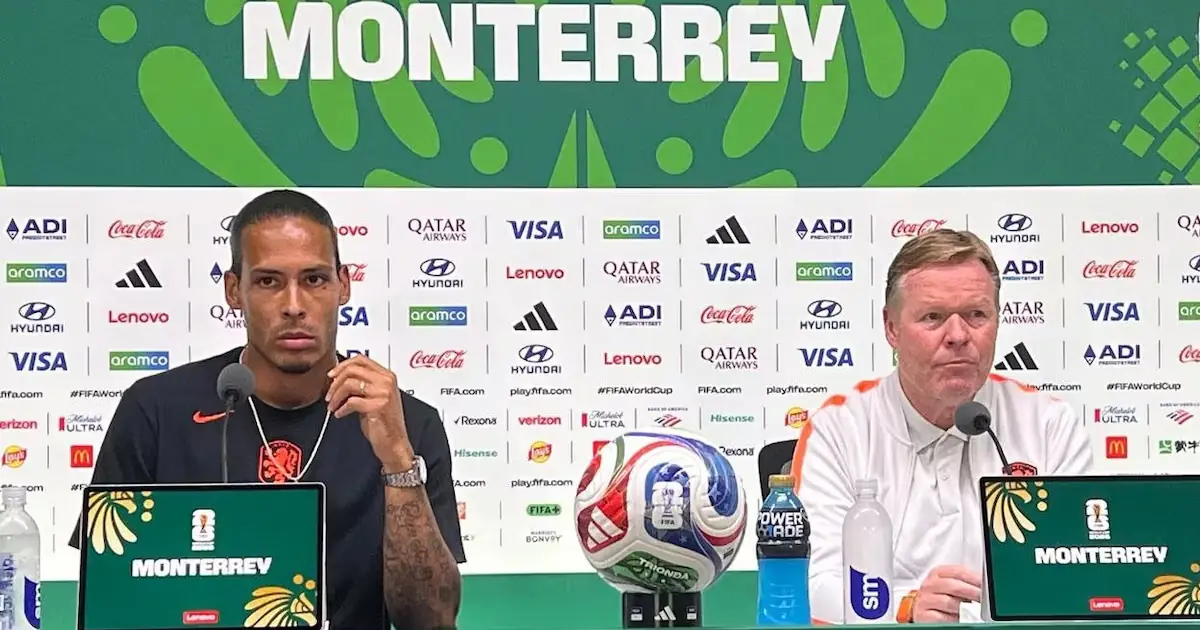 El director técnico de Países Bajos se prepara para el duelo contra Marruecos en dieciseisavos de final.