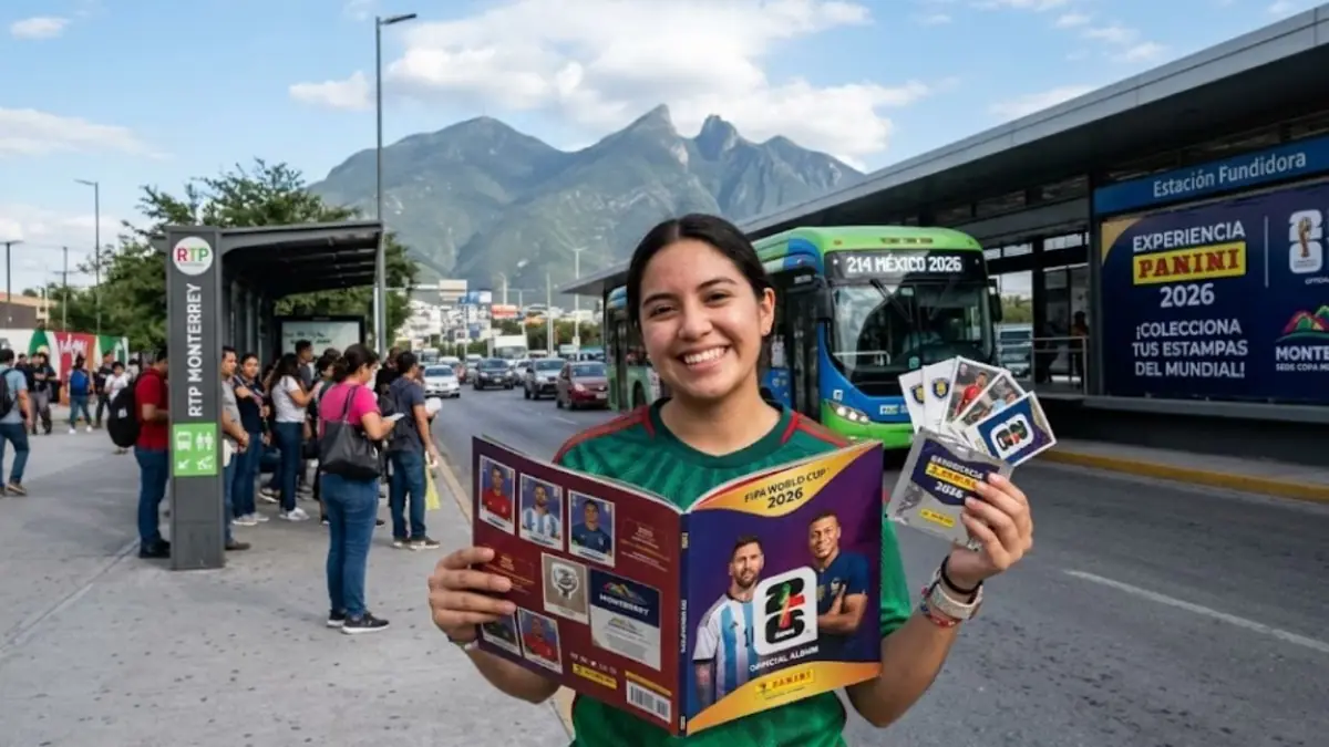 La Experiencia Panini en San Pedro Garza García ofrece actividades para fans del Mundial 2026, accesible por transporte público.