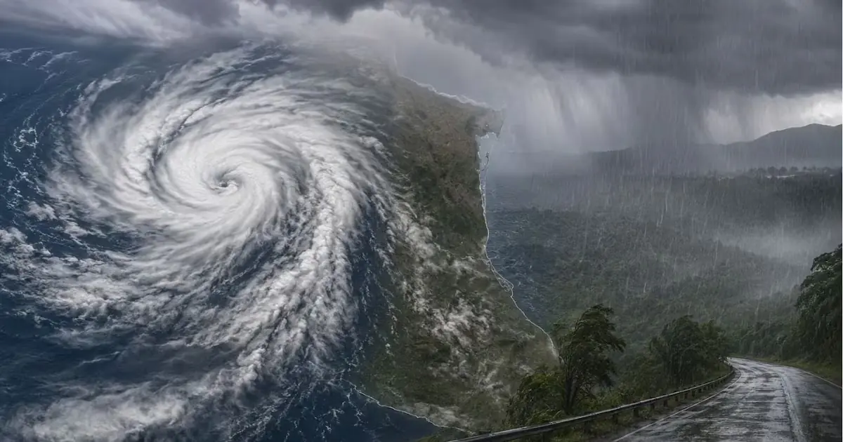 Nuevo sistema genera lluvias intensas y condiciones adversas en el noreste de México.