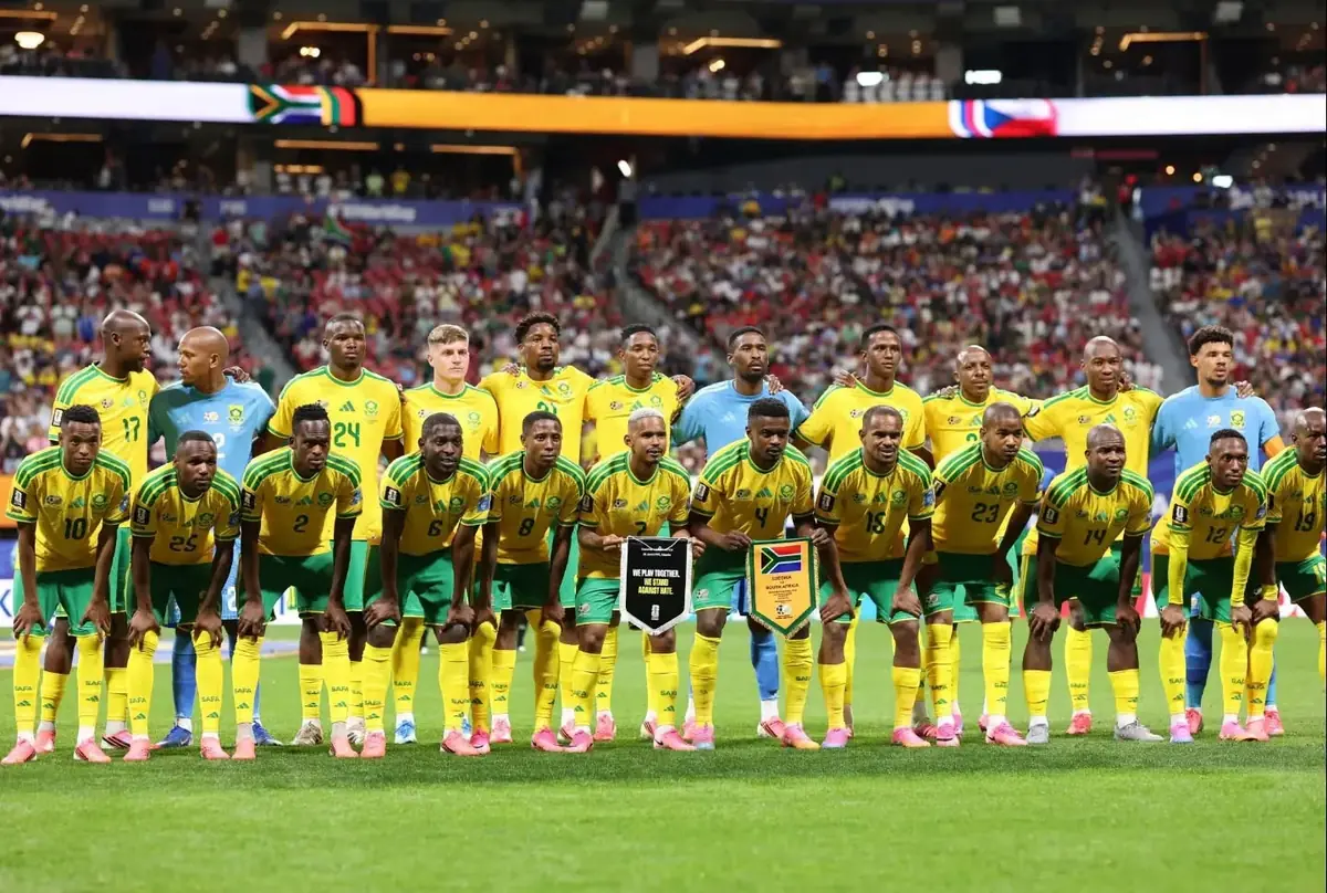 La selección sudafricana se prepara para su tercer encuentro en la Copa del Mundo en Monterrey.