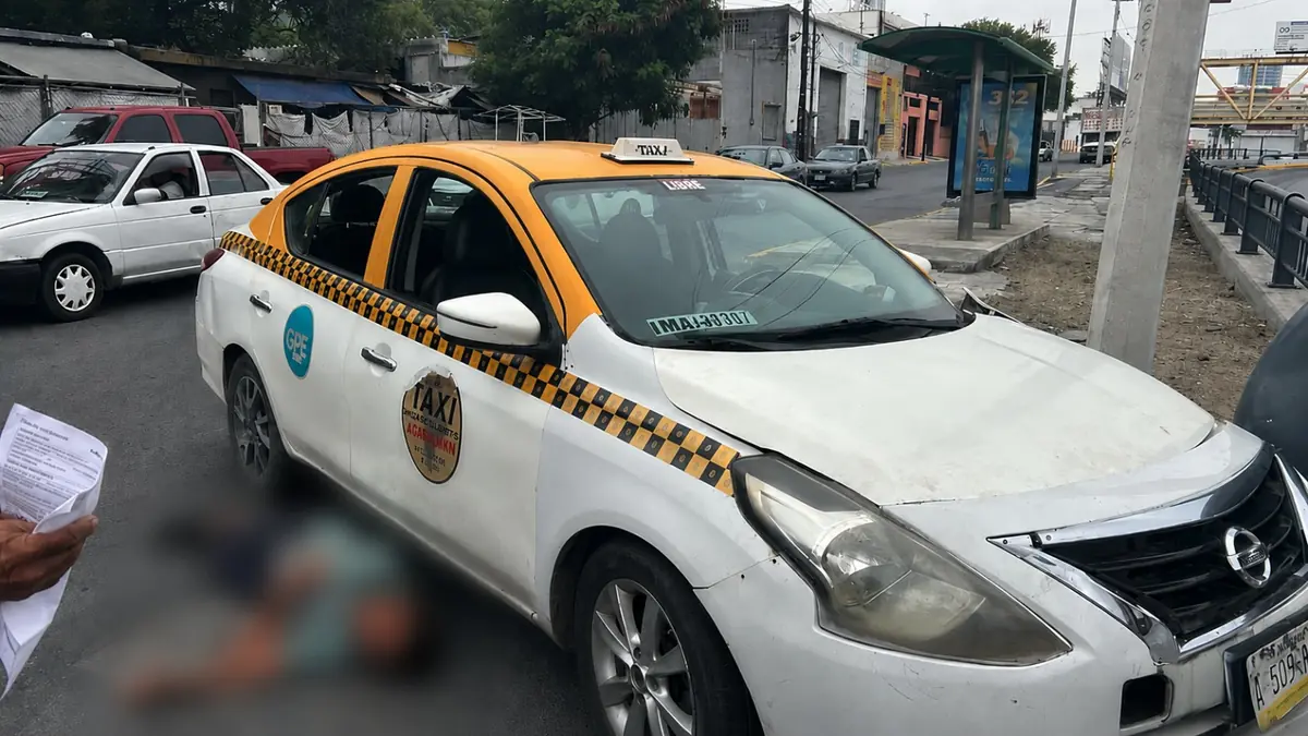 Un pasajero resultó lesionado tras el accidente ocurrido en Morones Prieto.