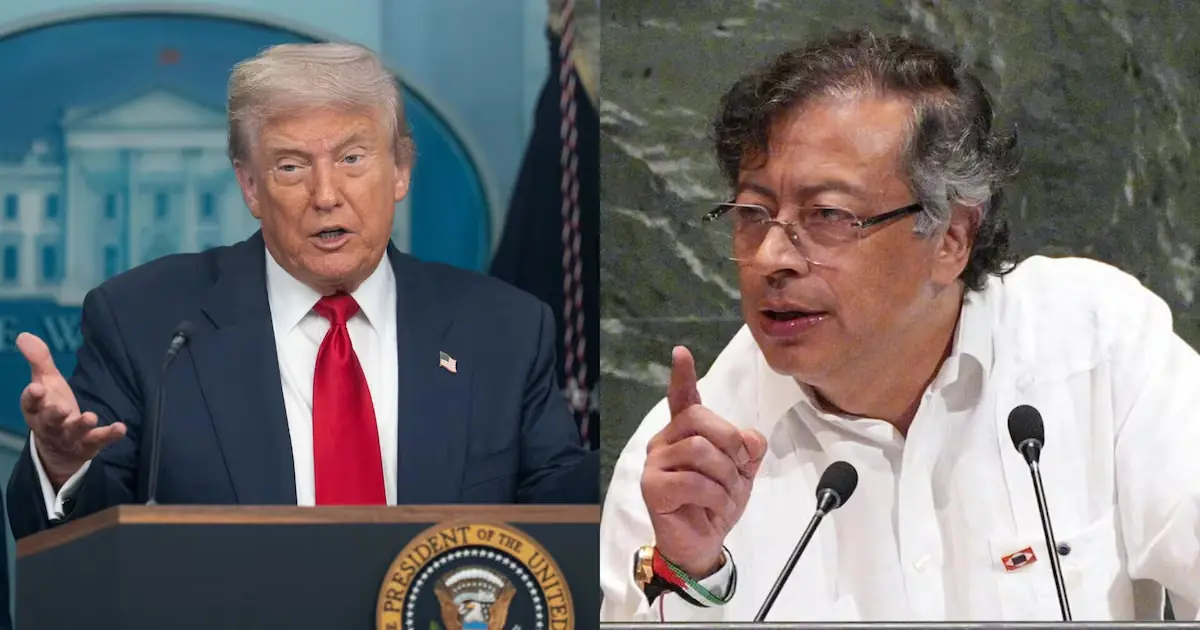 La relación se complica tras el respaldo de Trump al candidato Abelardo de la Espriella.