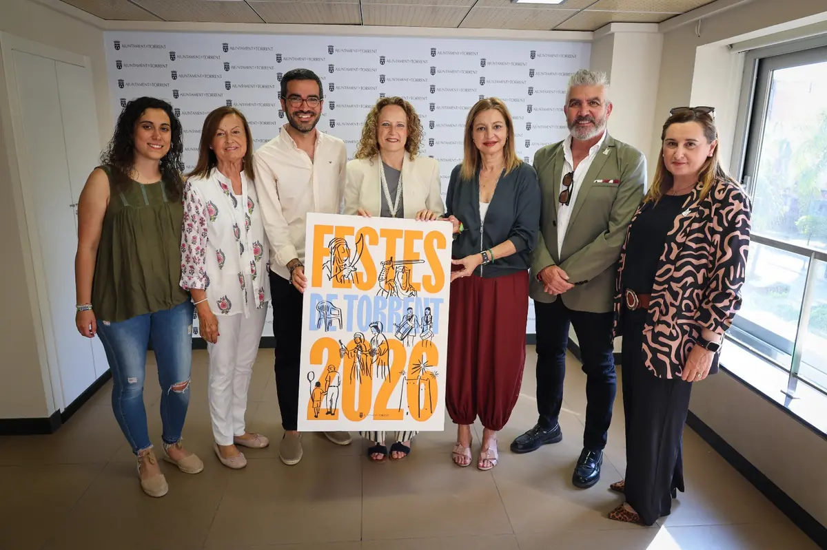El diseño de Adri Herreros destaca la cultura y tradiciones de las celebraciones locales.