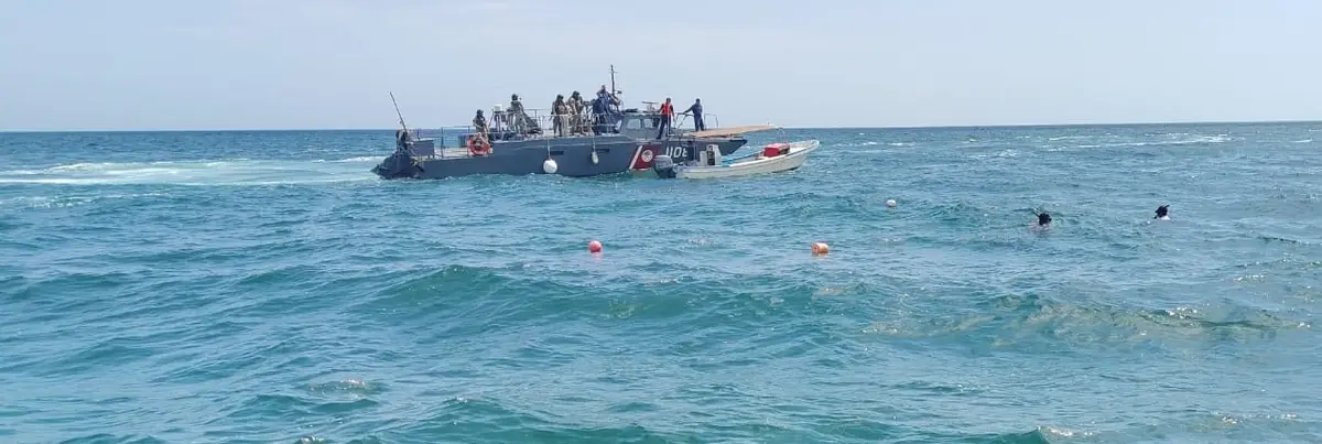 Operativo de la Secretaría de Marina combate la extracción no regulada de recursos marinos.