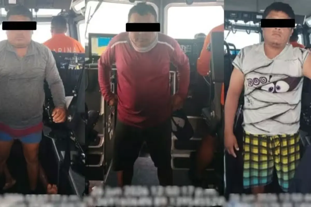El operativo de la Secretaría de Marina busca frenar la pesca ilegal en Yucatán.