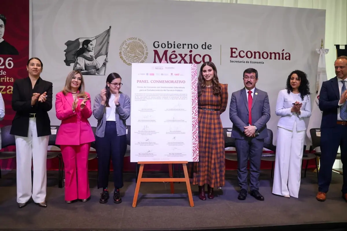 La UAT firma convenio con la Secretaría de Economía para mejorar la formación de funcionarios públicos en México.