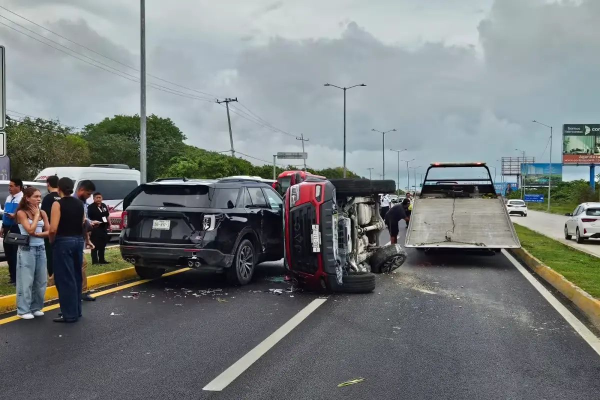 Un accidente causó congestión en la hora pico, afectando el tránsito hacia el centro de la ciudad.