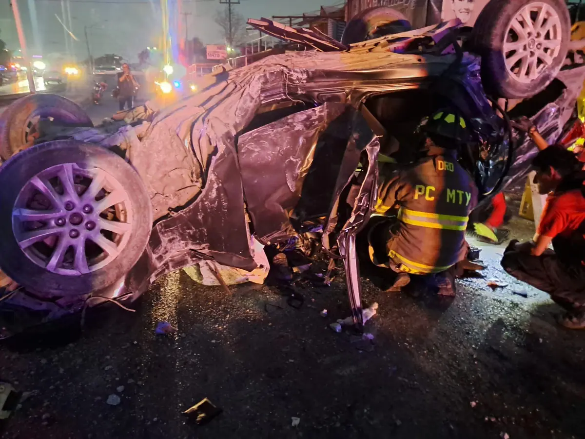 Un accidente vial en la colonia Fomerrey mobiliza a los servicios de emergencia en la madrugada.