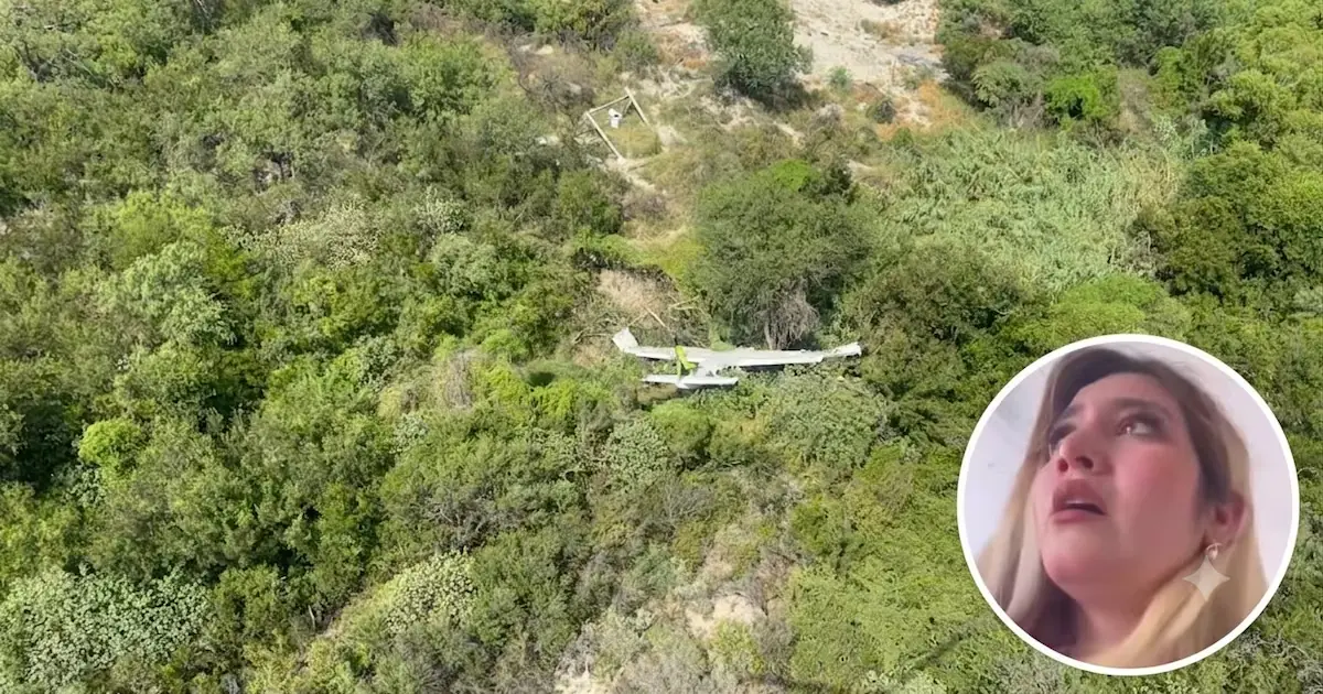 Una sobreviviente de una avioneta caía en Nuevo León comparte su historia tras el incidente.