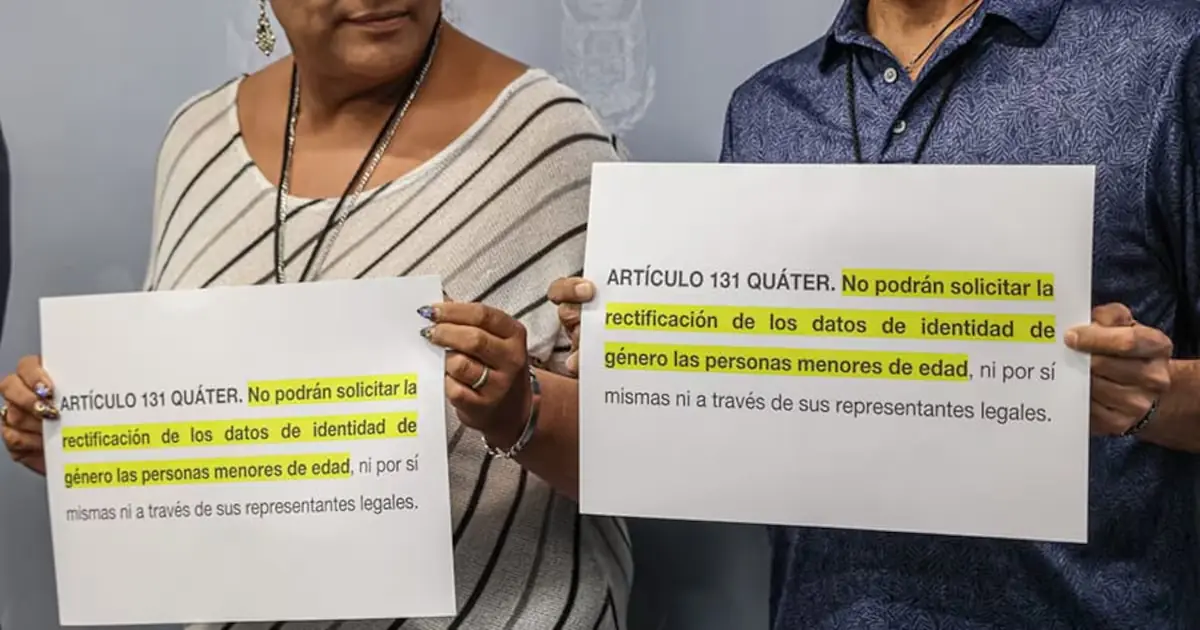 La activista María José González solicitó al gobernador apoyo para la aprobación de la ley.