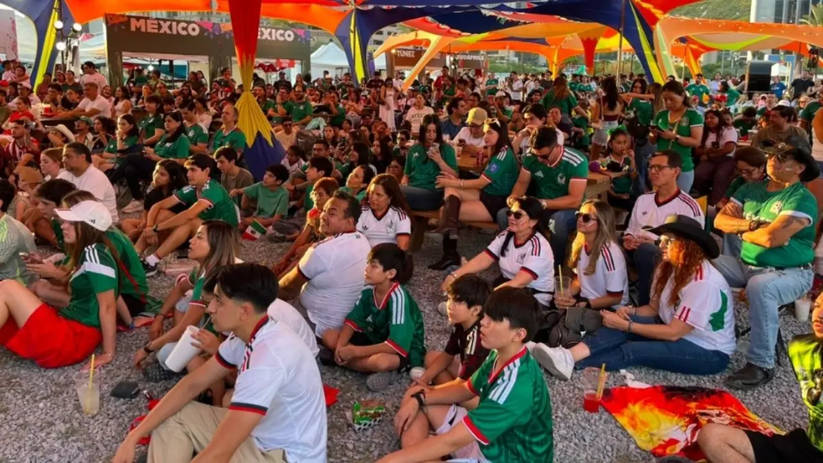 A pesar de la eliminación, la Selección Mexicana recibió apoyo incondicional de sus aficionados en el festival.