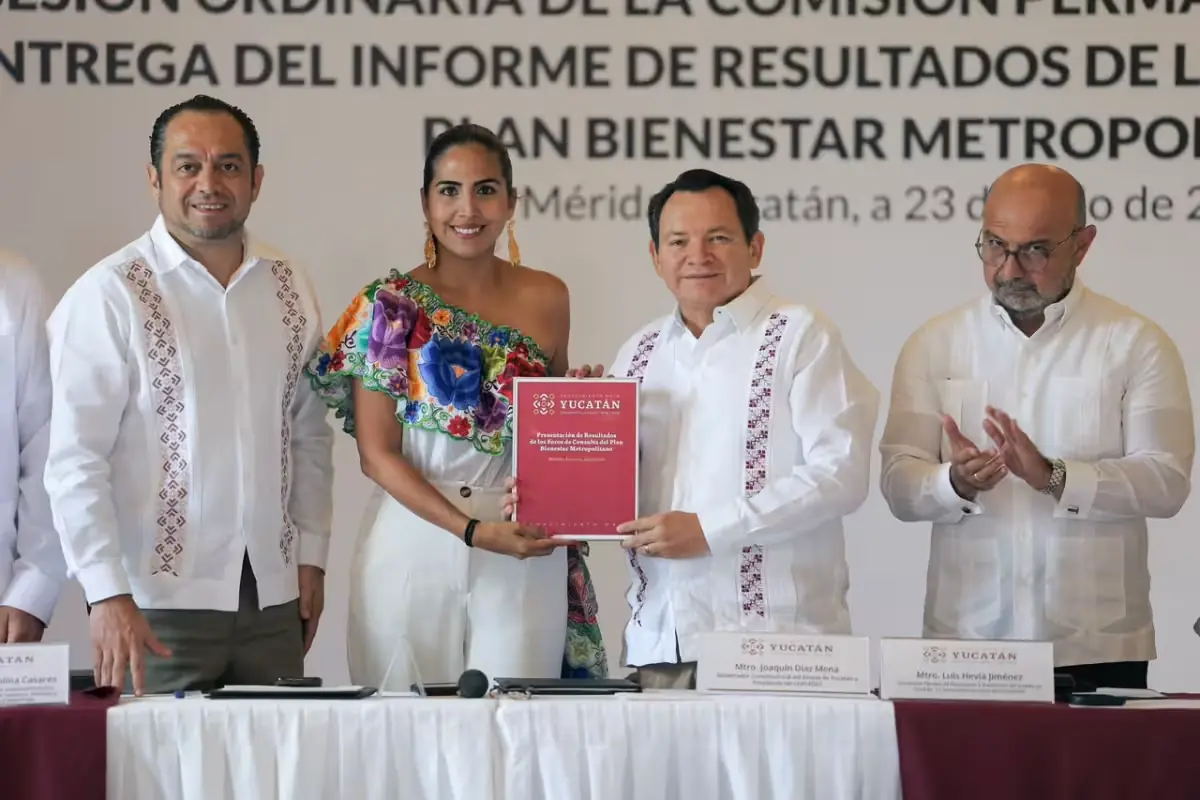 El Plan Bienestar Metropolitano busca resolver los desafíos de agua, movilidad y seguridad en Mérida y su zona conurbada.