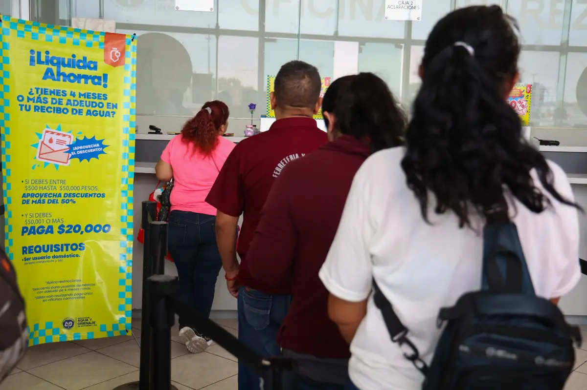 El programa Liquida Ahorra ha permitido regularizar adeudos por agua potable.