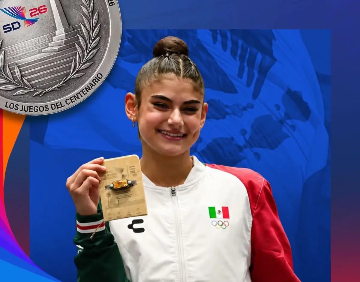 La gimnasta yucateca destaca con oro y plata, impulsando a México en la competencia.
