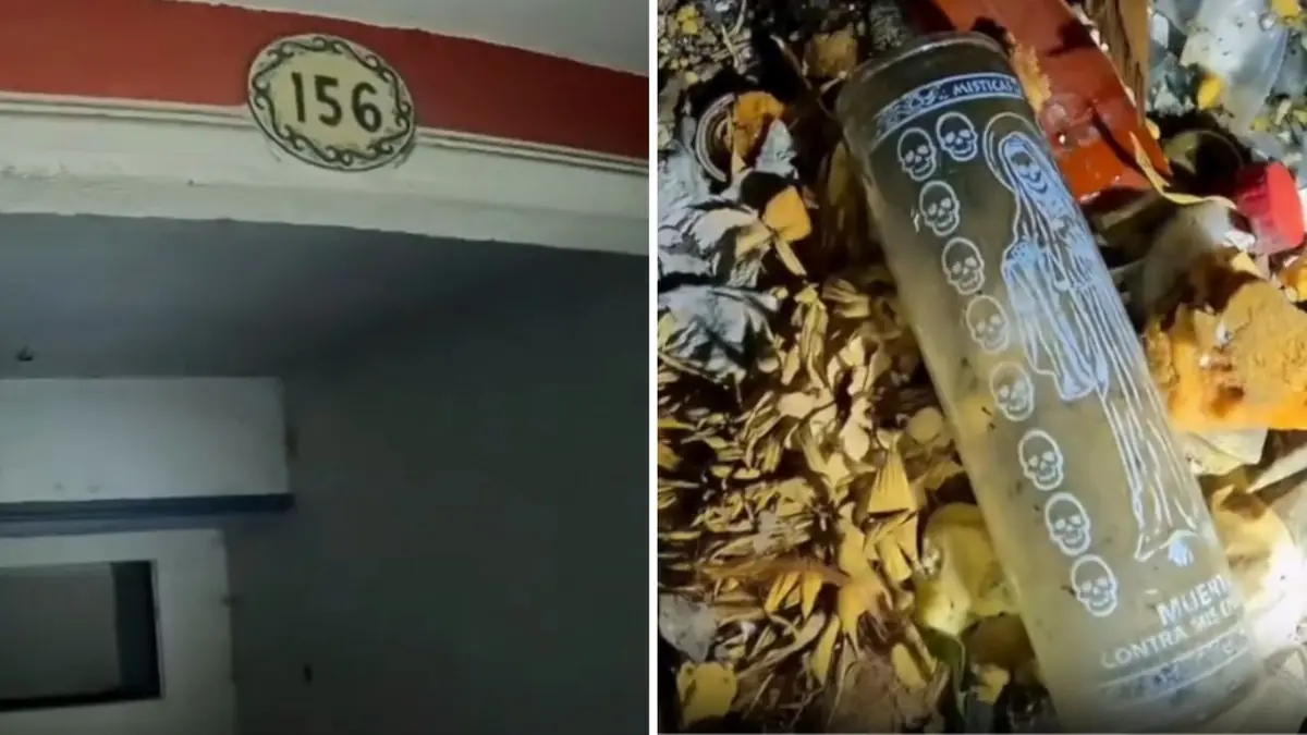 Un grupo investigador explora el cuarto donde se encontró el cadáver de un hombre en Nuevo León.
