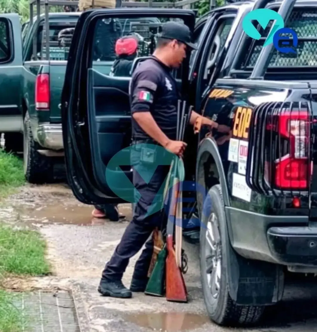La Secretaría de Seguridad Pública de Yucatán realizó un operativo en el que se decomisaron armas y productos regulados.