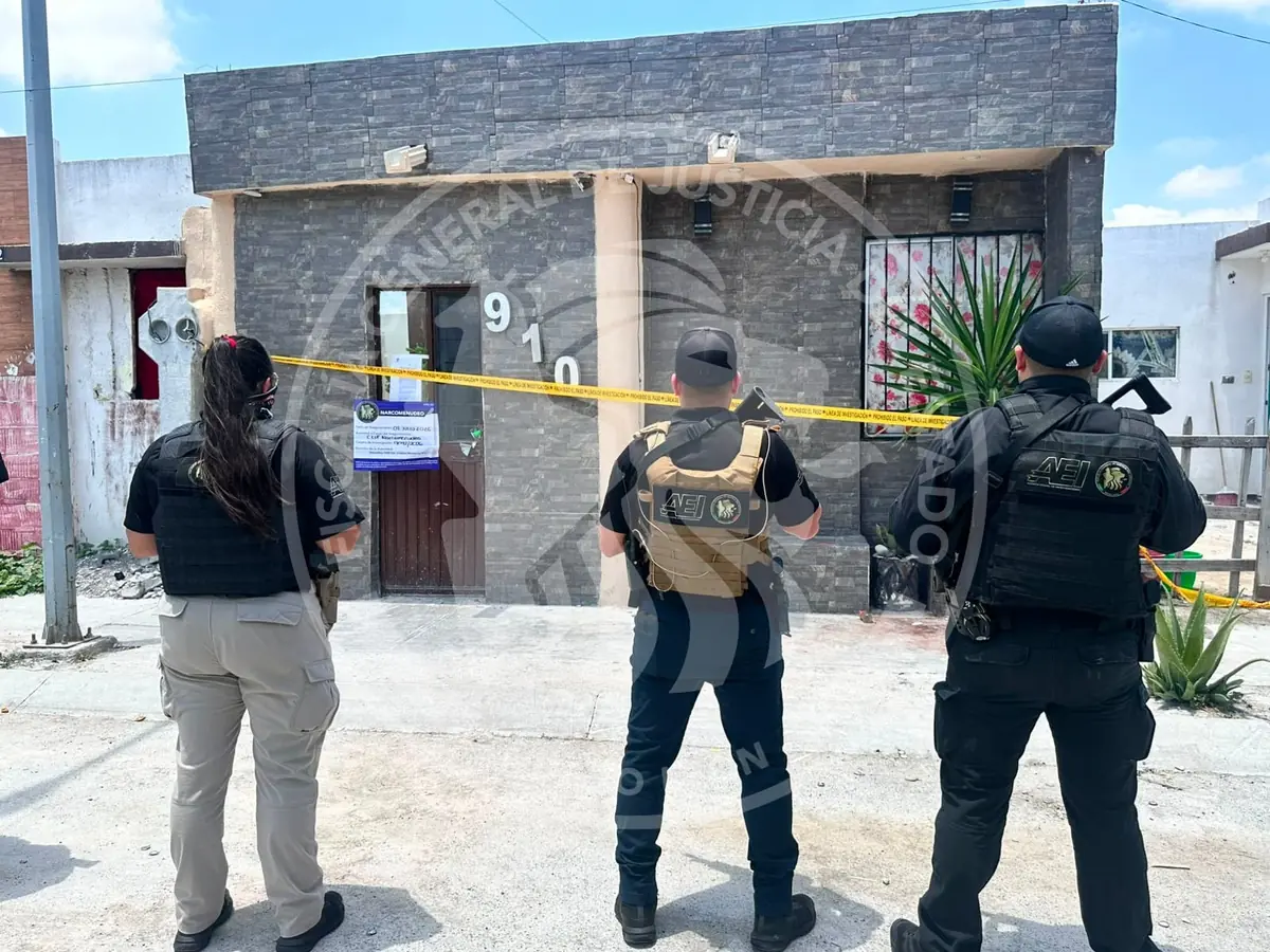 Un operativo en Nuevo León desmantela un punto de narcomenudeo y asegura varias pruebas relacionadas con el crimen.
