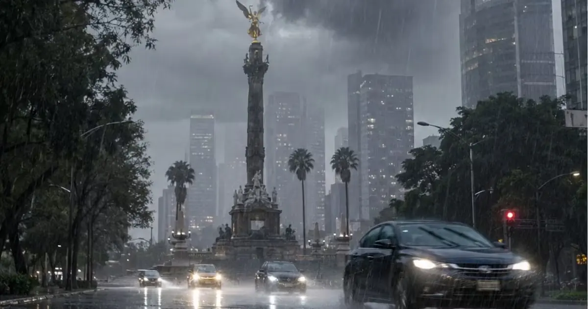 Las autoridades prevén precipitaciones y tormentas en el sur de la ciudad.