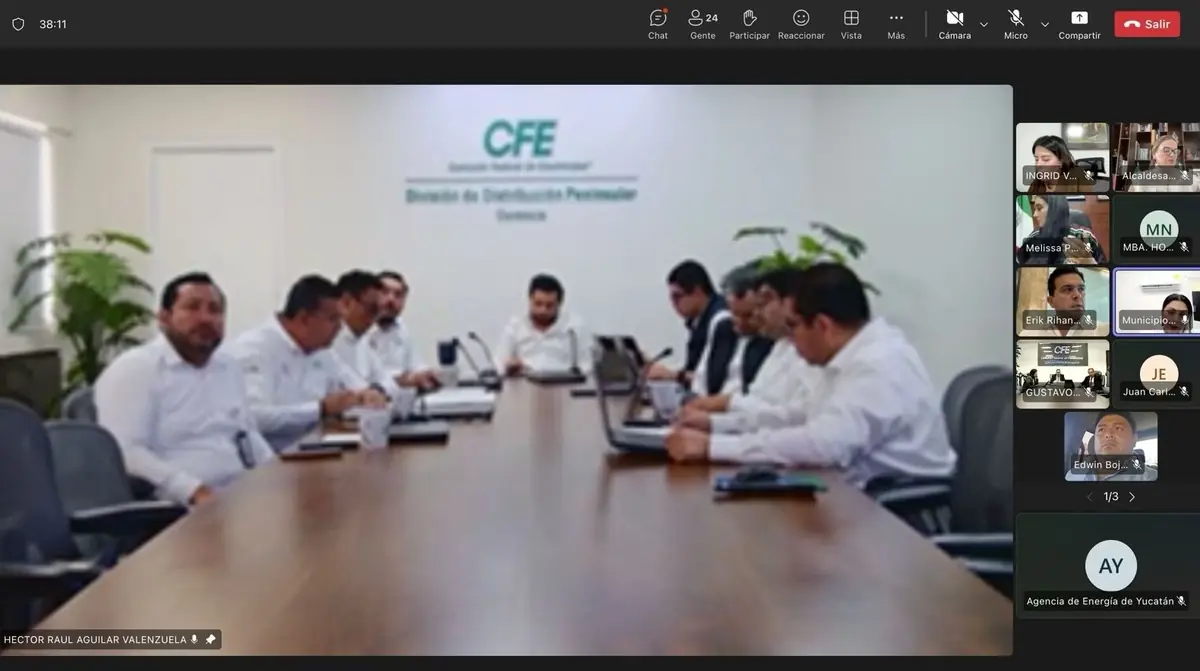 Se busca lograr un 100% de electrificación en Yucatán hacia 2028.
