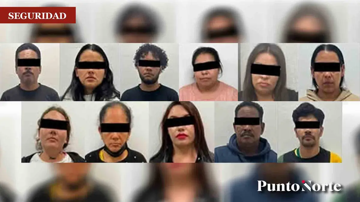 Autoridades detienen a 11 personas involucradas en el tráfico de drogas.