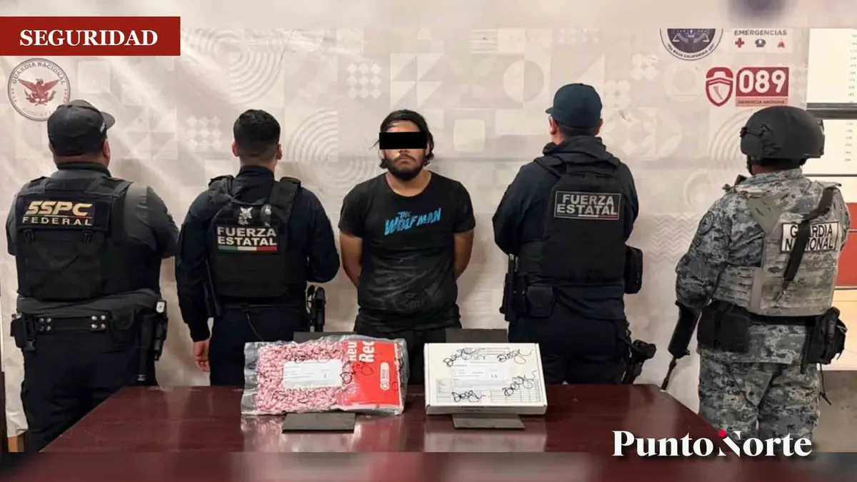 La detención se logró durante una operación de seguridad en la Zona Norte.