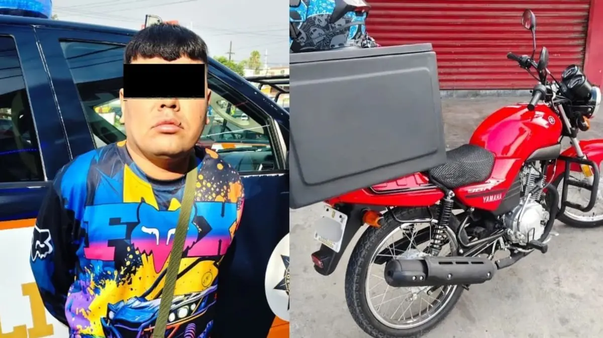 Policía municipal logra la detención de un hombre tras un operativo exitoso.