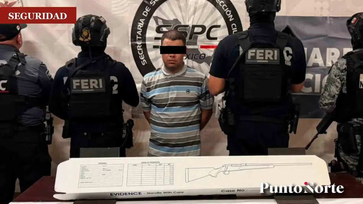 La captura se realizó durante operativos de vigilancia por agentes de seguridad en la zona.