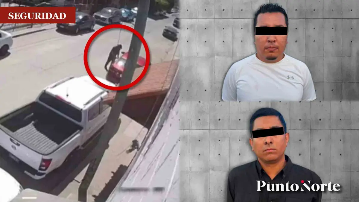Policías municipales arrestan a dos hombres vinculados a robos de autos en distintas zonas de la ciudad.
