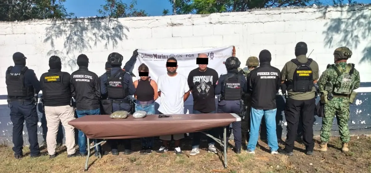 La acción se realizó tras un reporte de disparos en el centro del municipio.
