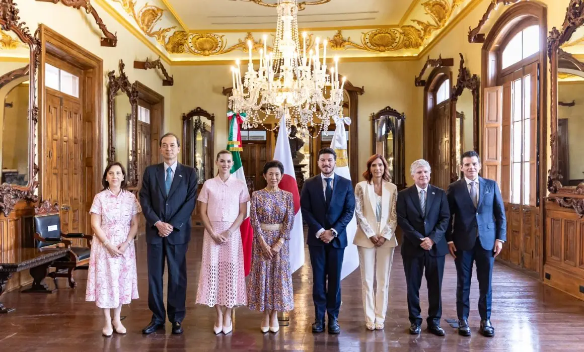La carta del embajador Honsei Kozo resalta la colaboración entre Nuevo León y Japón.