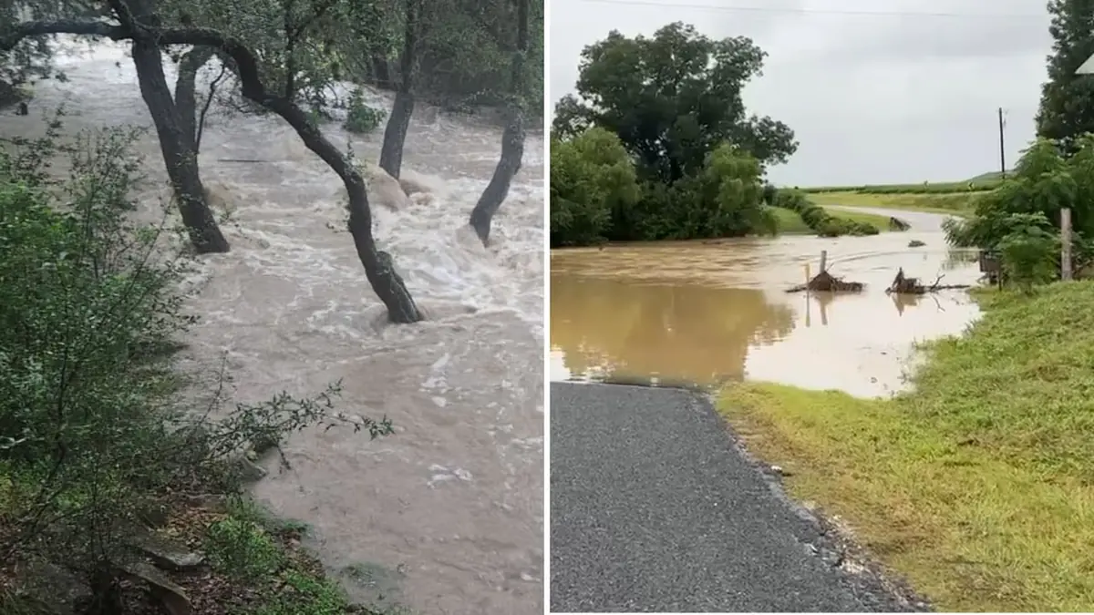 Autoridades de Texas toman medidas ante intensas lluvias y riesgo de inundación.