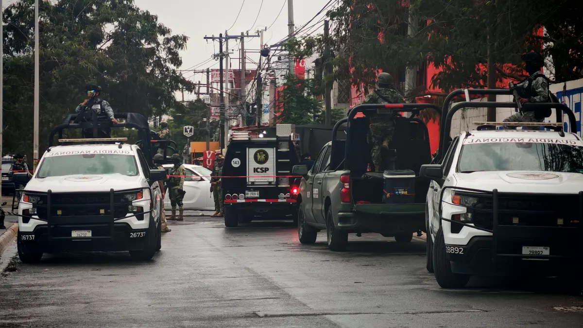 Este operativo busca pistas que esclarezcan un asesinato ocurrido el domingo.