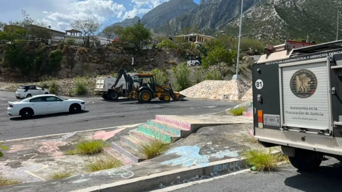 La investigación por parte de la Fiscalía General de Justicia de Nuevo León se encuentra en curso tras el hallazgo de restos óseos.