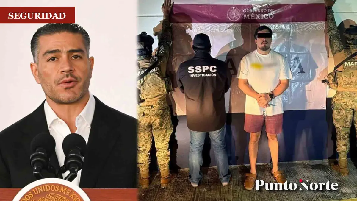 La captura se dio tras un operativo coordinado con agencias de EE. UU. y autoridades mexicanas.