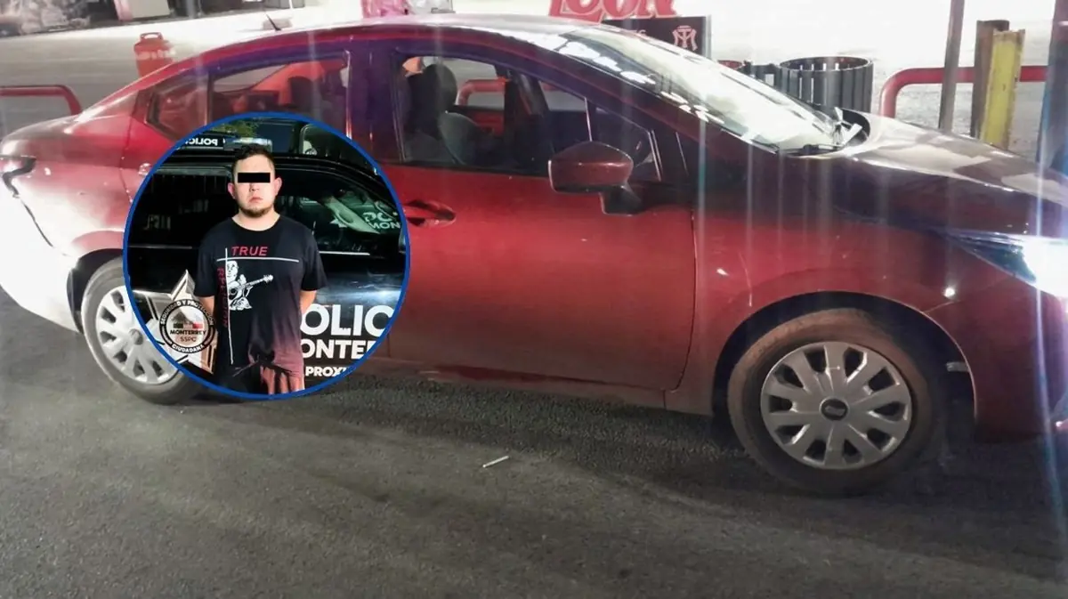 Un conductor fue arrestado por posesión de droga tras ser interceptado por policía durante un recorrido de vigilancia.