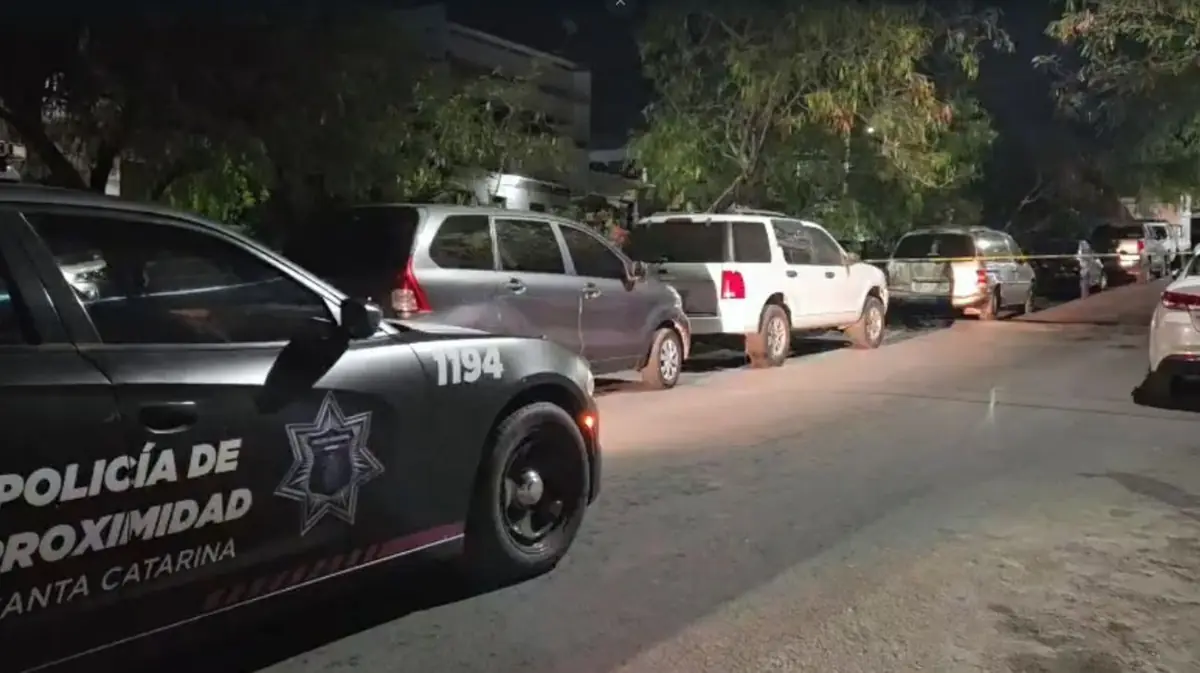 La agresión desató una intensa movilización de seguridad en la colonia San Gilberto.